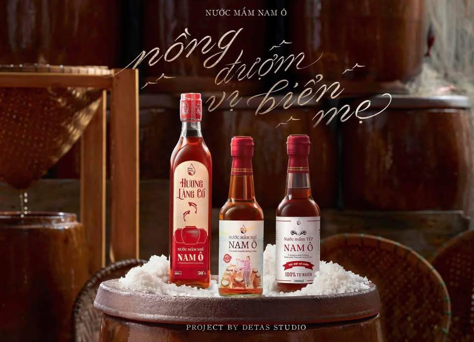 Nước mắm Nam Ô Hương Làng Cổ 500ml - Hình ảnh 3