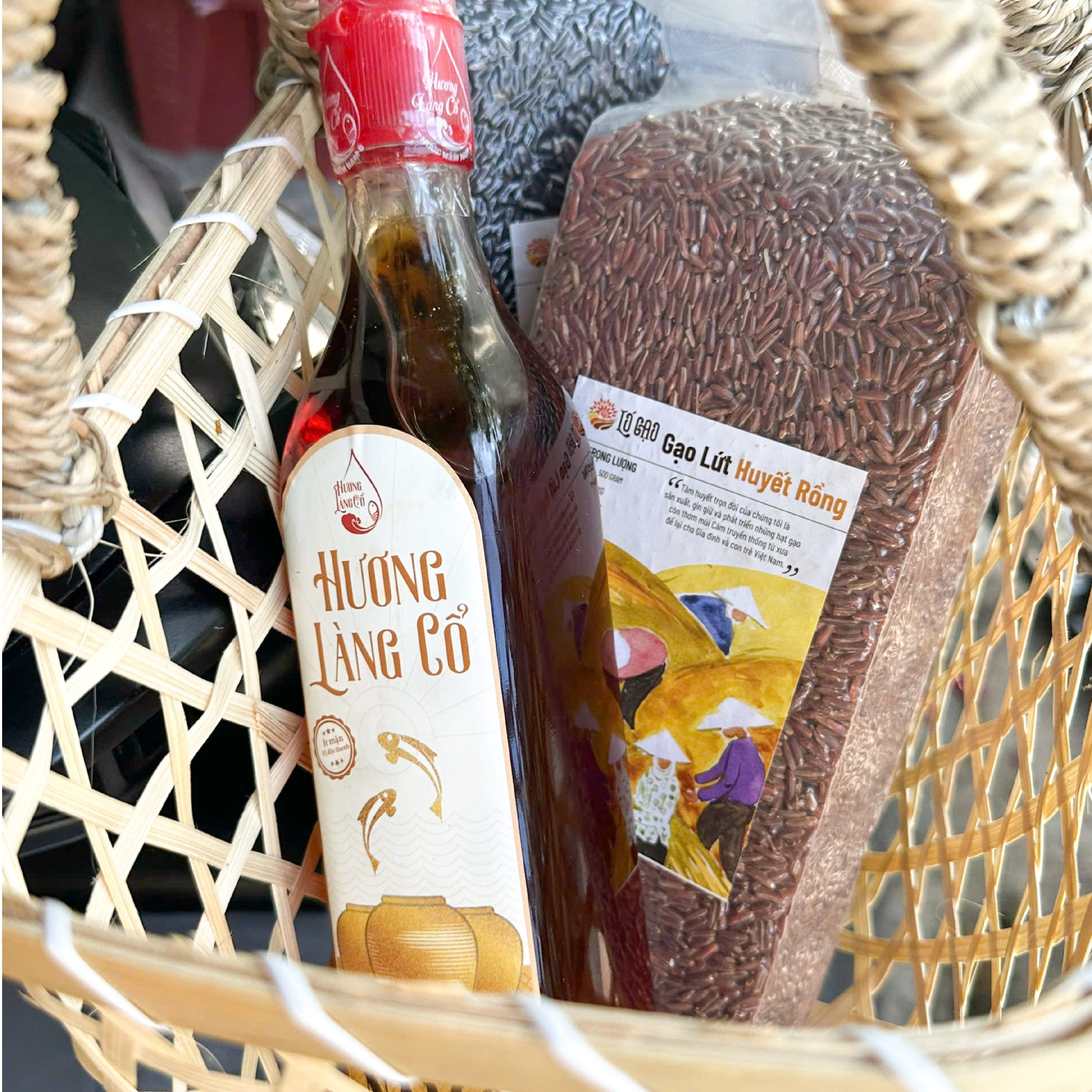 Combo An Lành - GẠO LỨT & MẮM TRUYỀN THỐNG - Hình ảnh 3