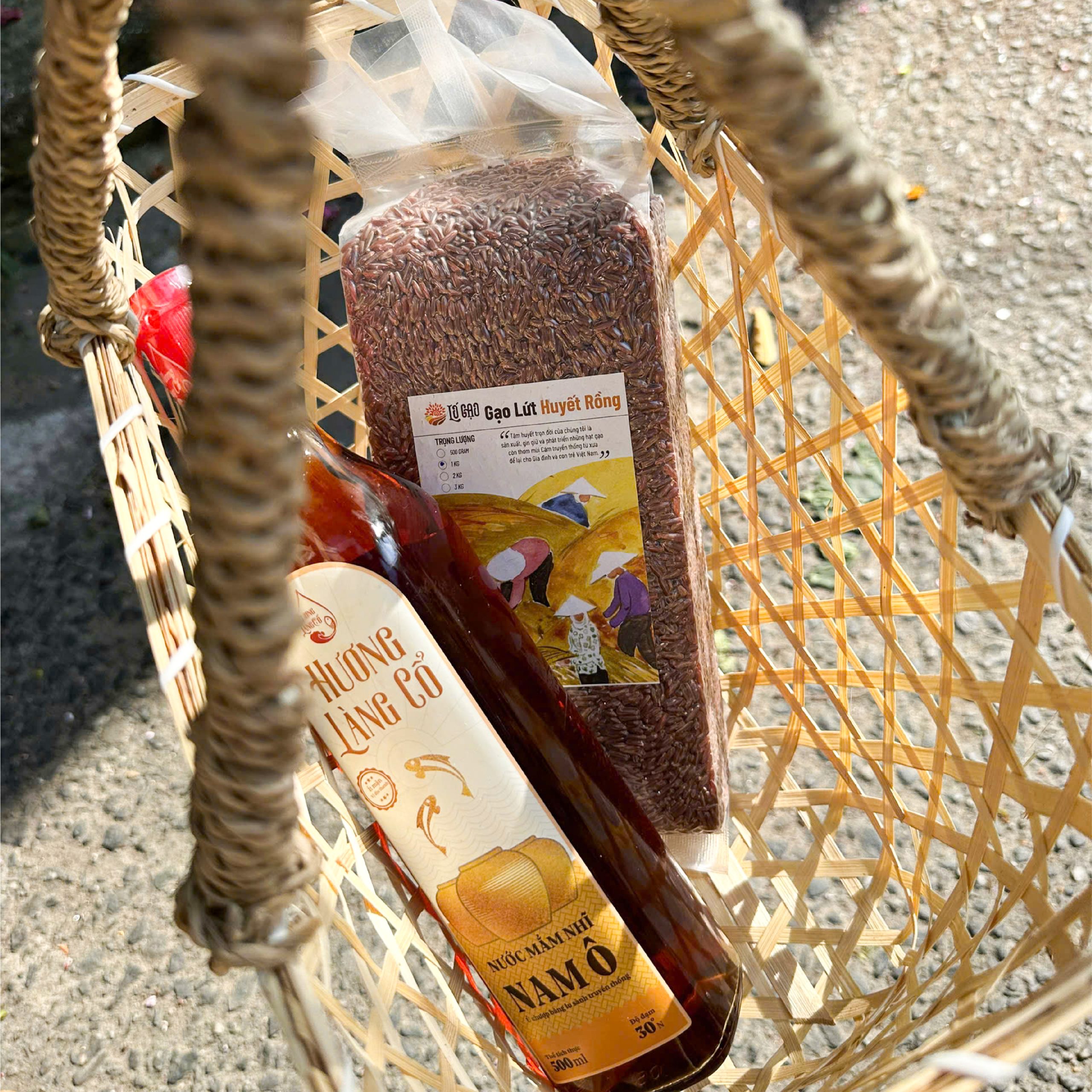 Combo An Lành - GẠO LỨT & MẮM TRUYỀN THỐNG - Hình ảnh 2